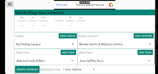 SportsPlay Screen 3