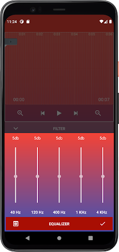Audio Recorder and Editor Screen 3
