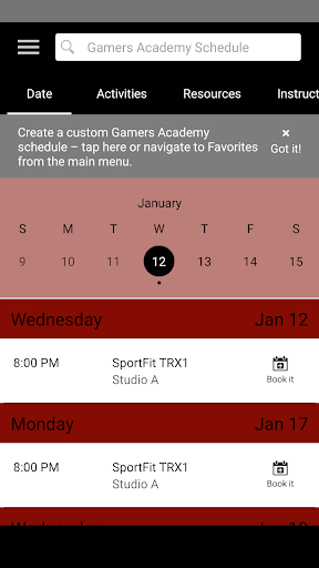 GAMERS ACADEMY Screen 3