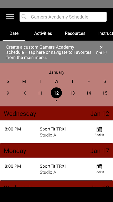 GAMERS ACADEMY Screen 3