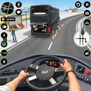 현대 버스 레이싱 시뮬레이터 주차 게임 -  버스 게임