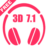 Music Player 3D Surround 7.1 (FREE) icon