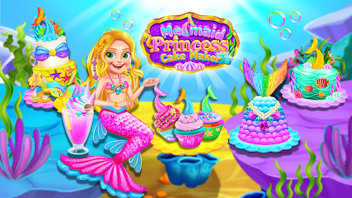 Mermaid Glitter Cake Maker apkpoly screenshots 6