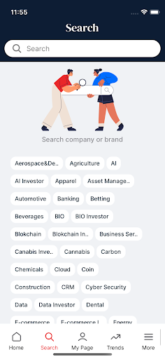Investsize: Invest Data Expert Screen 2