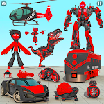 Cover Image of ダウンロード マルチロボットカートランスフォームゲーム 1.2.0 APK