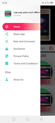 LAGU  GALAU SEDIH DAN RINDU