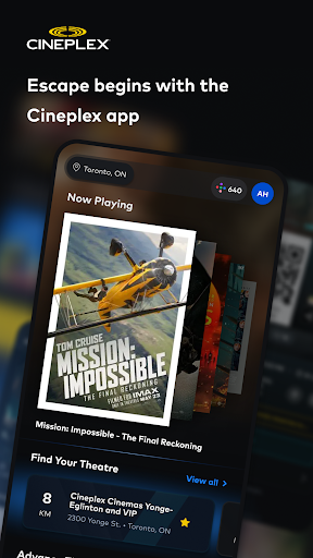 Cineplex Entertainment Screenshot 1 - AppWisp.com