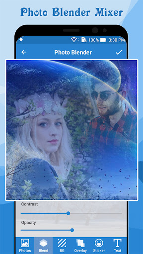 Photo Blender Mixer Effect