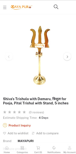 Mayapuri Store - Puja Articles Screen 3