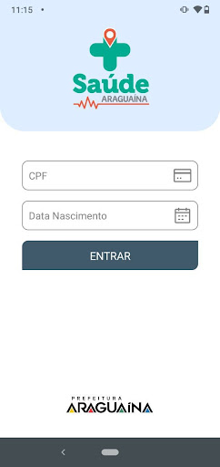 Android application Mais Saúde Araguaína screenshort