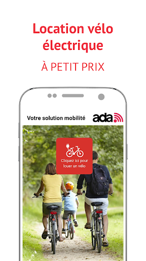 Android application ADA REUNION VELO screenshort