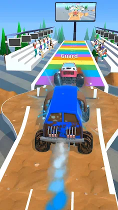 Monster Truck Race Battle - Screenshot 4