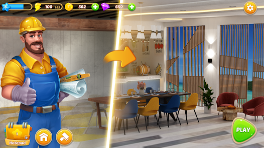 Merge Home  - Design Dream screenshots apk mod 4