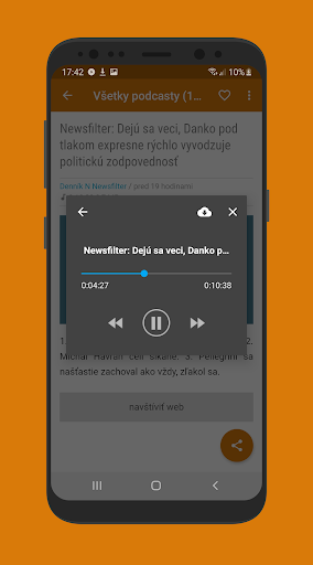 Slovenské podcasty Screen 2