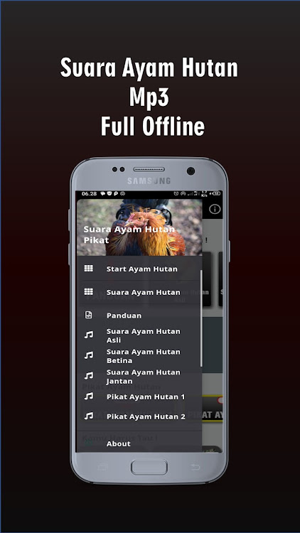 Suara Ayam Hutan Mp3 Offline - 1.0.7 - (Android)