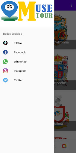 Android application Museos de México screenshort
