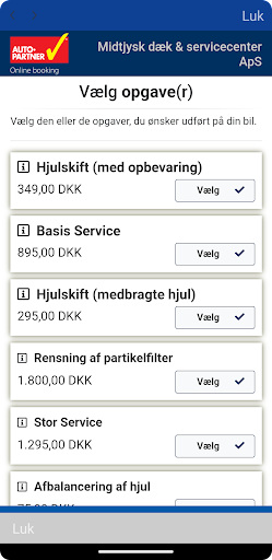 Midtjysk Dæk & Servicecenter Screen 2