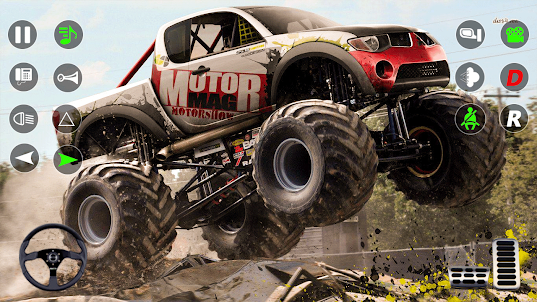 US Monster Truck Driving Game