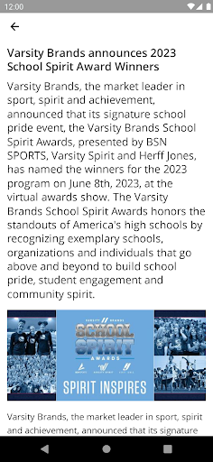 Varsity Central Screen 3