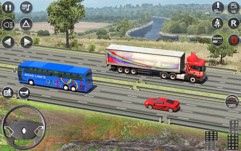 Euro Truck Driving Simulator 3D – Free Game