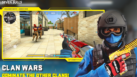 Counter Attack Multiplayer FPS Mod APK 1.2.79 (Unlimited money)(Unlocked)(Invincible) Gallery 8