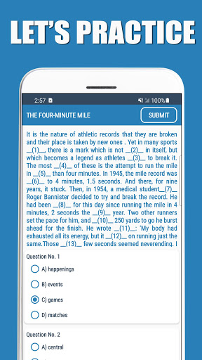 Vocabulary Master Test - Engli Screen 2
