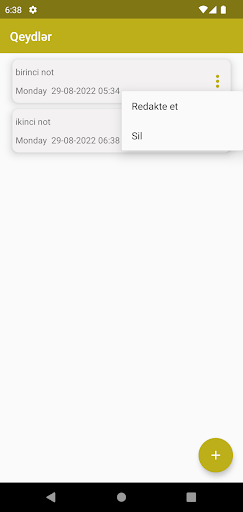 Notify Screen 2