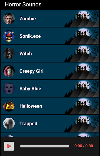 Scary Horror Sounds Screen 2