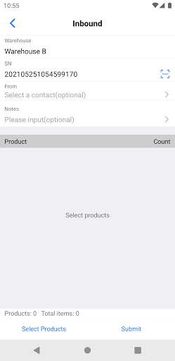 Inventory App by Softzoo Screen 3