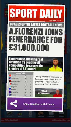 Football Club Management 2024 v1.1.5 MOD APK (Money)