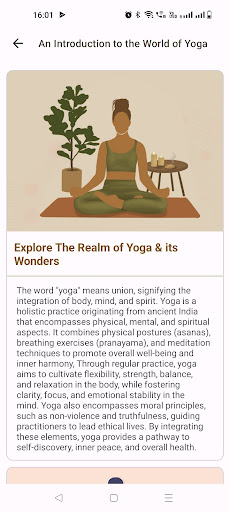 Daily Yoga | Meditation App Screen 2