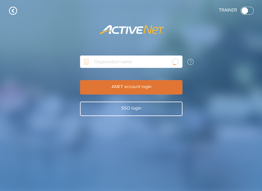 Android application ACTIVENet Connect screenshort