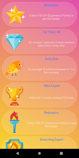 Home Workouts - EasyFit Screen 3