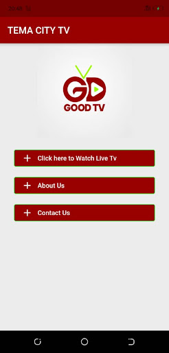 Android application Good Tv Gh screenshort