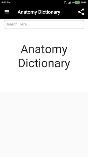 Anatomy Dictionary Screenshot 1 - AppWisp.com