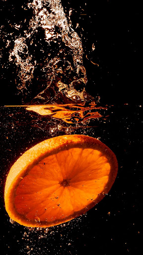 Android application Orange Wallpapers screenshort