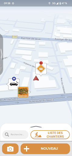 AccoPilot, Gestion de chantier Screen 2