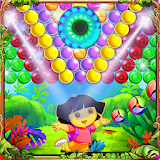 Little Dora Bubble Shooter 2017 icon