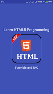 Learn HTML5 Programming Apk Download 3