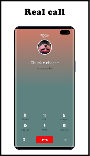 Call from Chuck e Cheeses