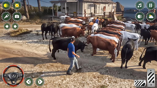 Animal Transporter:cargo truck screenshot 14