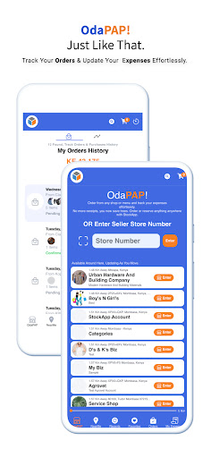 StockApp: M-POS|ORDER|SELL Screen 2