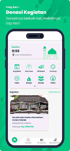 Android application Sahabat Az Zikra screenshort