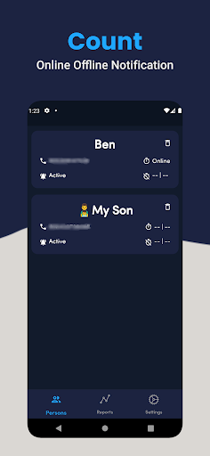 Wups Last seen Online tracker
