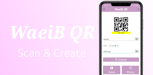 Android application WaeiB QR screenshort