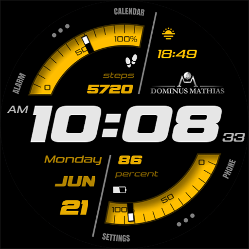 DM | 002 Digital Watch Face logo