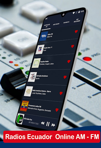 Android application Radios Ecuador Online screenshort