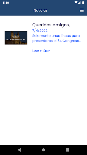 54º Congreso Nacional SECPRE Screen 3
