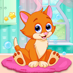 Imagen de ícono de Cute Kitty Salon Game For Kids