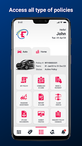 Android application Xemplar Engage screenshort